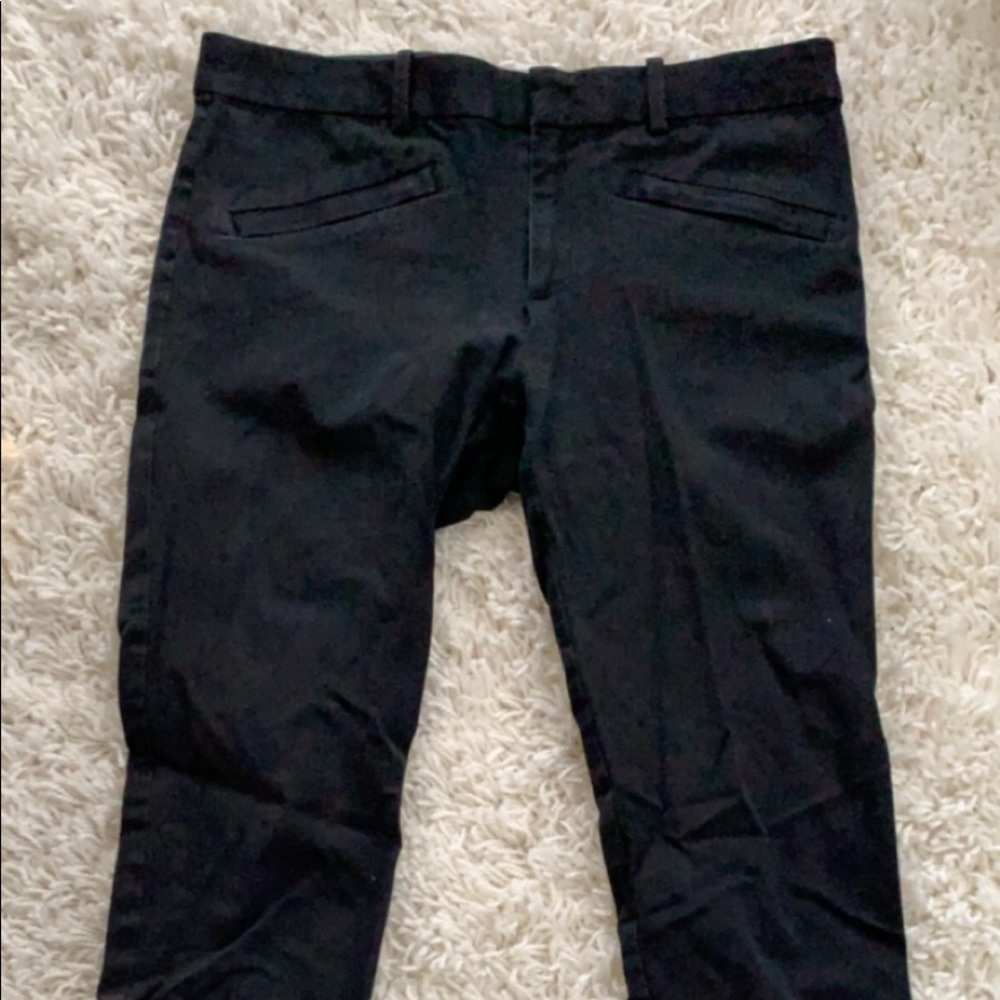 Size 8 Gap Black Crop Pants